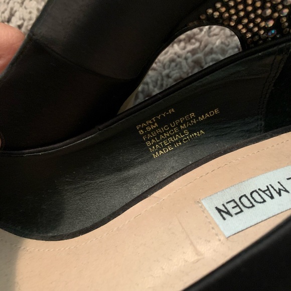Perfect Party Pumps!! Steve Madden Swarovski Pumps - Picture 6 of 6